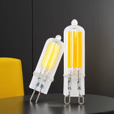 1-10pcs Super Bright G9 LED Light Bulb 6W 9W AC 220V 230V Glass Lamp Constant Power Light LED Lighti