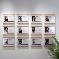 Frame Solid Wood Master Fund Suspension Display a4 Million People Teacher Photo Frame Introduction A