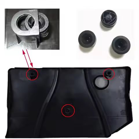 Car Engine Cover Rubber Mounting Auto Clip Protective cover Under Guard Plate 4M5G-6A994-AA 1434444