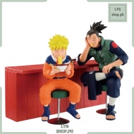 2 FIGURE Naruto Ramen Ichiraku Uzumaki Naruto + Iruka Umino