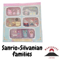 Epoch Sylvanian Families x Sanrio Babies and Furnitures set Limited Japan