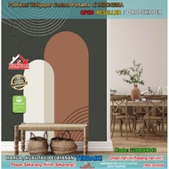 Custom 3D Mural Theme Wallpaper | Custom Wallpaper | 3D Mural Wallpaper | Dining Room Wallpaper | Cu