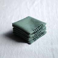 迷你刺繡杯墊 / 蕨