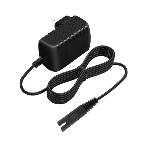 EU/US Plug Charger for Waterpik WP360 WP360W WP462 WP462W WP450 WP450W WP450EC WP462EC Power Cord Tw