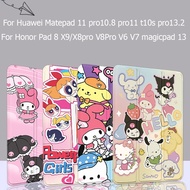 For Honor pad X9/pad X8pro 8 V8Pro V7 V6 Case Huawei MatePad 11 Pro11 Pro10.8 pro13.2 t10s magicpad 