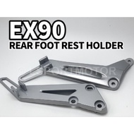 BRACKET FOOT REST EX90 REAR BRACKET FOOT REAR EX90 BRACKET STAND