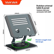 VarkVerk Z02-Pro phone and tablet stand holder Metal Stand Holder HB Tablet Desktop Owner universal 