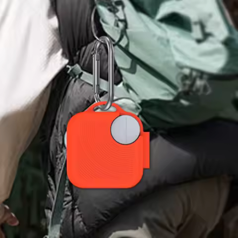 Silicone Protective Earbuds Case with Carabiner Earphones Case Anti-Drop Full Protections Housing fo