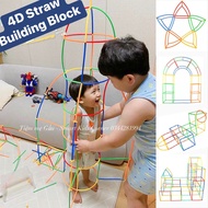 EDUCATIONAL TOYS 2023 4D STRAW BUILDING BLOCK SET FOR KIDS TO BE CREATIVE ENTERTAINMENT