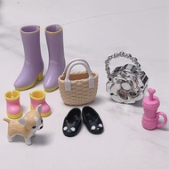 Bulk Goods 6 Points licca licca licca small cloth blythe Doll Accessories Flat Shoes Boots Bags