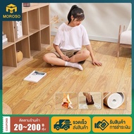 MOROSO【จัดส่งเร็ว】พื้นกระเบื้องยาง กว้าง 2mX5m ไม่มีฟอร์มาลดีไฮด์ฟรี ไม่มีกลิ่น .PVC ปาเก้ ปาเก้ลายไ