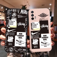 NIKE Casing For OPPO A16 A5S A15 A53 S A12 A9 A5 A35 A54 A95 A94 A74 A72 A31 A32 A33 A52 Soft Silico