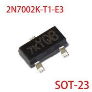 10pcs/lot 2N7002K T1 E3 2N7002K T1 SOT 23 2N7002K 2N7002 MOSFET N CH 60V 300MA SMD New Original