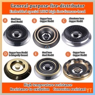 Universal 100# high foot fire plate accessories with firearm embedded burner steel cover copper cove