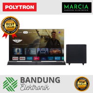 Polytron Smart TV 50 Inch PLD 50BUG5959 / Google TV Cinemax Soundbar