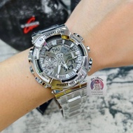 100% ORIGINAL CASIO G-SHOCK GM 110D 8ADR SILVER STAINLESS STEEL 200M LED LIGHT BATTERY