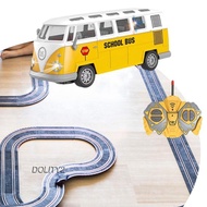 [Dolity2] RC Model Car Toy Electric RC City Bus 1:30 Control Car Vehicles Openable Door Educational 
