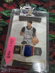 NBA PANINI  AUTO SETH CURRY /25PATCH球星卡 藍球卡 NATIONAL TREASURES