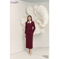 Emspo slim skirt, high waist, 2 side pockets J1262, walking AVL0634