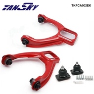 TANSKY Adjustable Front Upper Control Arm Camber Kit For Honda EK jdm Powdered Style Red TKFCA002EK