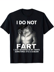 Funny If They Talk Behind Your Back Fart Wolf Sayings Meme T-Shirt