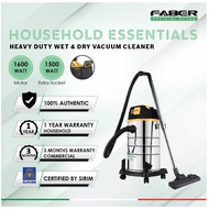 ABER FVC-WD POWERVAC 830 WET & DRY VACUUM 1600W (EXTRA SOCKET)