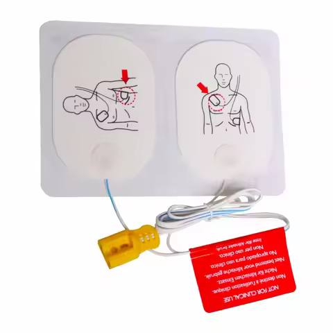 Health Care 2Pairs/Lot Adult Training Replacement Pads AED Training Model Universal Trainer First Ai