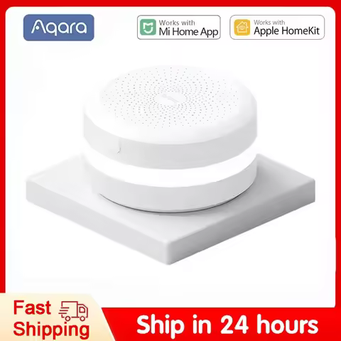 Aqara Smart Hub M1S Gateway Wireless Zigbee 3.0 Wifi RGB LED Night Light Connection Remote Control F