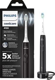 Philips Sonicare Electric Toothbrush Power Toothbrush Electric, Toothbrush Rechargeable Electric Toothbrush with Pressure Sensor, Dark Gray