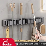 Mop Broom Organizer Mop Holder Rack Mop Holder Wall Mounted Broom Mop Holder Self Organizers Hang Br