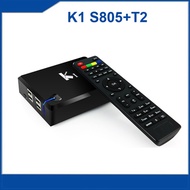 Internet TV set-top-box K1 Amlogic S805 quad-core 1 8G Android DVB-T2 combo