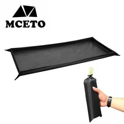 3D Camping Mat Outdoor Waterproof Picnic Mat 210D Oxford Bath Bathtub Shape Floor Mat Tent Ground Sh