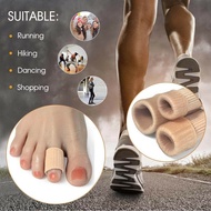 Toe Gel Protector Silicone Tube Fabric Gel Bandage Insoles Corns Blisters Pain Relief Soft Pads