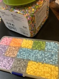 IKEA絕版粉彩色系拼豆