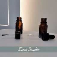 Amber Dropper Glass Bottle / Dark Bottle / Essential oil bottle / bottle
