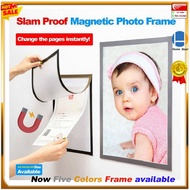 Picture Frames A3, A4, A5, A6 Size Creative Magnetic Photo Frames Adhesive Photo Frames Wall Gallery