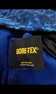 North Face GORE-TEX flight series 藍色迷彩風衣外套 登山防水外套 滑雪外套 XXL 大尺寸 大尺碼 免運費