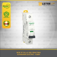 MCB 1P 1A to 63A 10kA/15kA iC60H C SCHNEIDER ELECTRIC - A9F841**