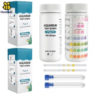 200Pcs Aquarium Test Strip Kit Precise Fish Tank Water Testing Kit Aquarium Water Quality Test Kit S