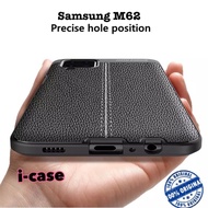 Case Samsung M62 casing cover Soft motif LEATHER Galaxy m 62