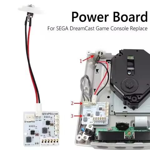 DreamPSU v2.0 12V Power Supply Board PSU Mod Pico Dreamcast for Sega Dreamcast