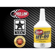 RED LINE SYNTHETIC OIL MT-90 75W90 GL4 GEAR OIL REDLINE
