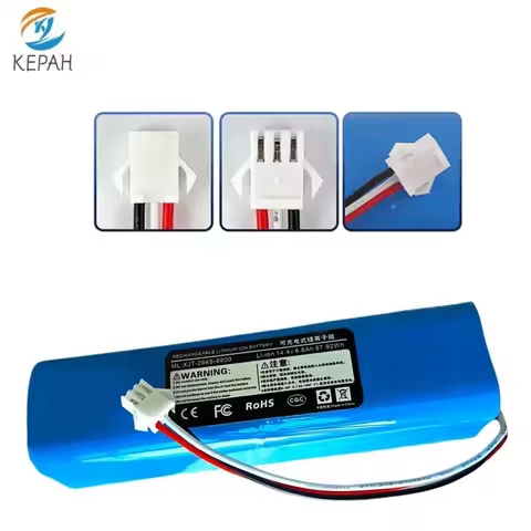Suitable for Lydsto R1, Rodmi Eve Plus, M7 Pro, M8 Pro, M9, U6, vacuum cleaner 6800Mah original rech