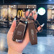 [READY STOCK]Zinc Alloy Car Key Case Cover for Audi A1 A3 A5 A6 C7 8V A4 B8 B9 A7 A8 Q3 Q7 Q5 S4 S6 