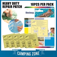 CAMPING ZONE BESTWAY 62068 HEAVY DUTY REPAIR PATCH REPAIR KIT INFLATABLE PRODUCTS REPAIR PUNCTURES M