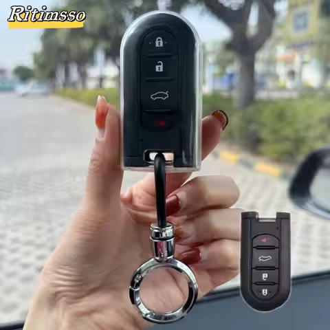 4 Buttons TPU Car Remote Key Cover Case Shell for Daihatsu Tanto LA600S LA800S LA610S LA150S for Per
