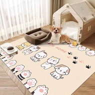 Dog Pee Pad Waterproof Pet Mat Non-Slip Puppy Playpen Mat Easy to Clean Sturdy Floor Protection