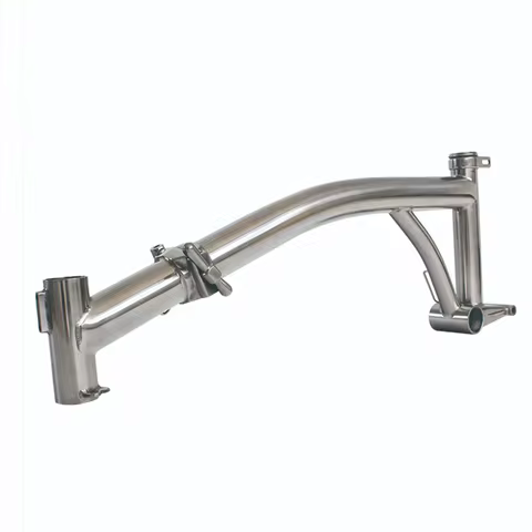 Titanium Main Frame Folding Bike Frame For Brompton