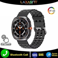 LAXASFIT 2025 New GT7 Ultra Smart Watch 1.52 inch AMOLED Bluetooth Call Message Alert Outdoor Sports