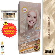 EMBER PERMANENT HAIR COLOR / PEWARNA RAMBUT / DYE RAMBUT 60 ML (ASH SERIES) - MUSLIM-FRIENDLY HALAL